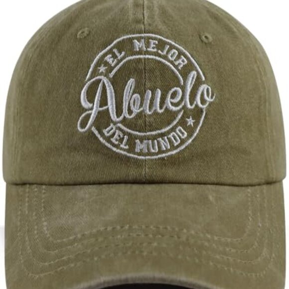 Embroidered Grandpa Baseball Cap Adjustable Cotton Classic Casual Dad Hat - Picture 2 of 8